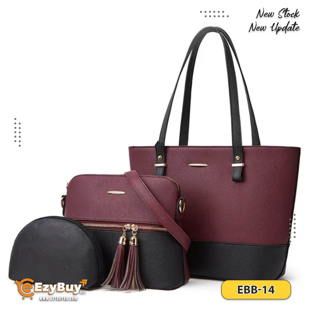 3pcs Large Capacity Women Bag Set New Korean Version